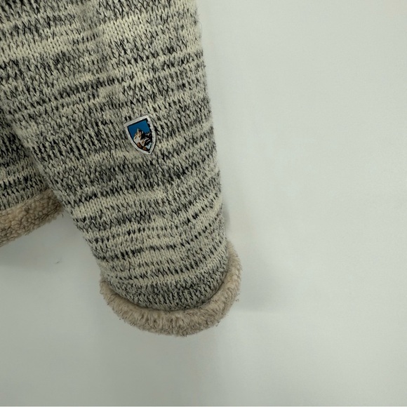 KUHL Full Zip Alaska Hoodie Sweatshirt Jacket Heather Gray Size S Sweater Women - Picture 5 of 10